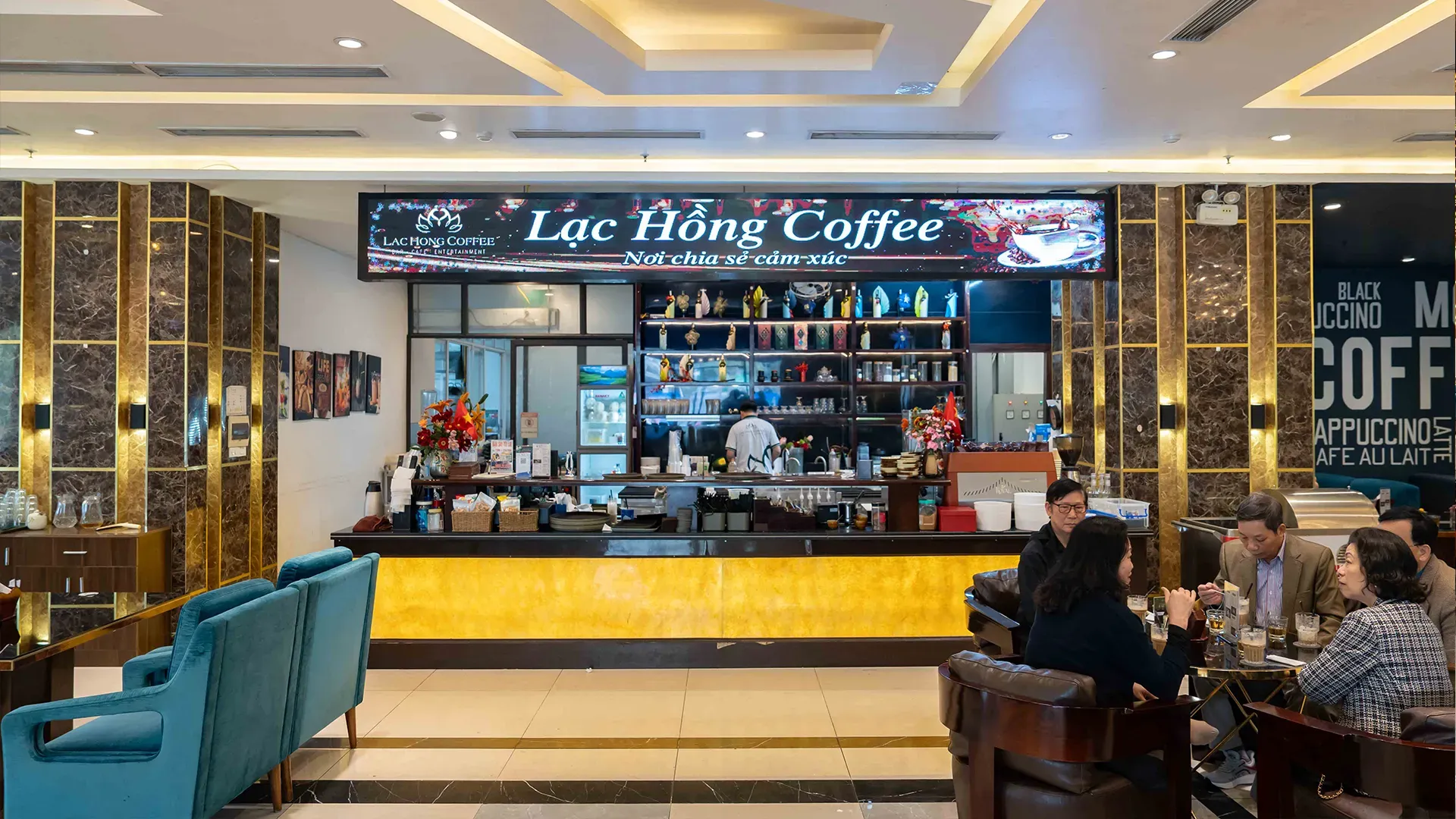 giới thiệu lạc hồng coffee